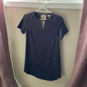 Black Swan XS charcoal grey mini dress